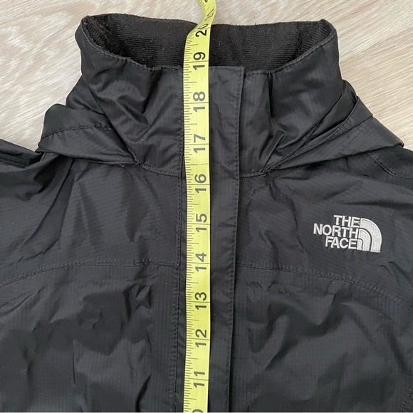 THE NORTH FACE Black Hyvent Hooded Zip Up Jacket Girl's Size XS Extra Small - Picture 9 of 10